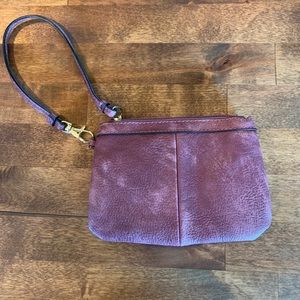 Wilson’s leather wristlet